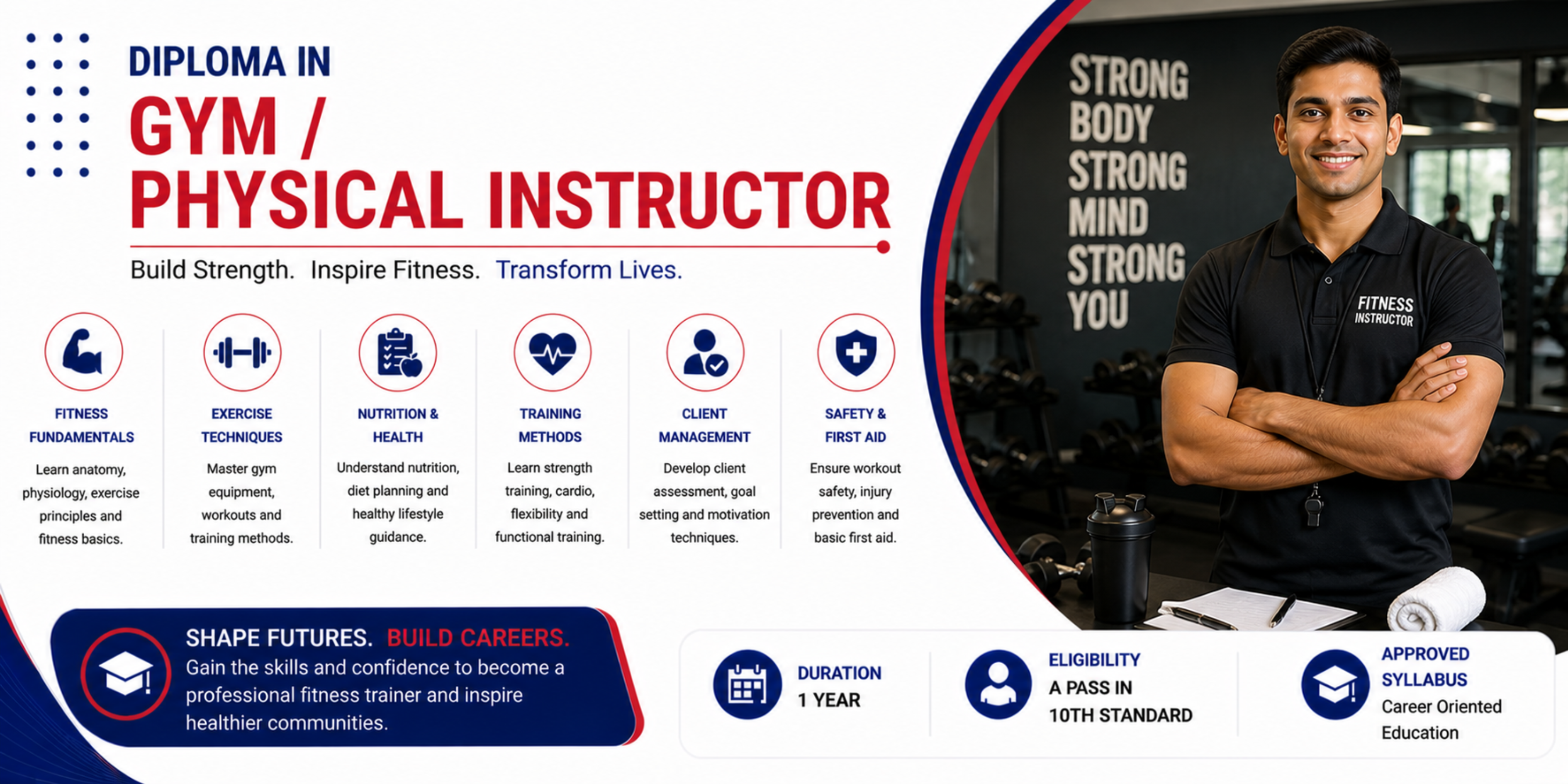 Diploma in Gym / Physical Instructor in Coimbatore